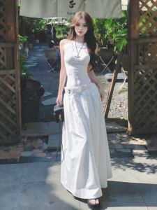CHANGTONG | Waist-Cinching Slim Fitting Summer Dress