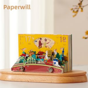 Tear-off Creative Desk Calendar Customized for Corporate New Year Gift