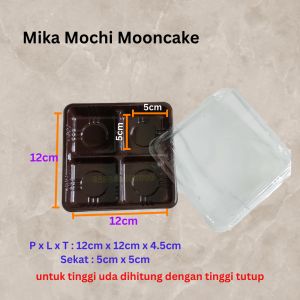 Mika Mochi Sekat 4 Mika tray dimsum