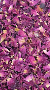 Rose Petals Single Forage | No Furries Delights | Perfect Hay/Greens Toppers for Small Pet Animals & Birds