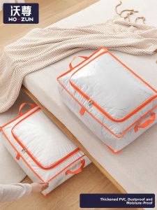 Transparent Waterproof Dustproof down Jacket And Quilt Storage Bag Home Use Organizing Bag for Clothes And Bedding