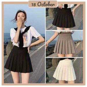 Chân váy tennis ngắn xếp ly dáng xòe thời trang nữ hàng cao cấp