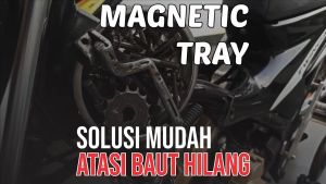 GRIP-ON Mangkok Magnet 6\" / Magnetic Tray 6 inchi Original