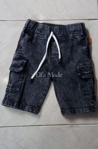 Celana pendek jeans CARGO anak 1 th - 6 th