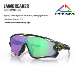 Oakley | Oakley JAWBREAKER Bicycle Sunglasses Sports Sunglasses for Road and Mountain Biking Photochromic Polarized Lens Model 9290