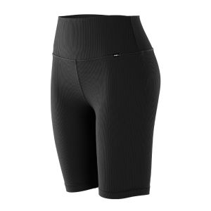 TITIKA Womens Five-Quarter Length Yoga Fitness Shorts Outdoor Running Trousers High-Waist Butt-Lifting Abdomen-Shaping