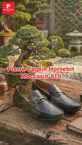 Giày Mọi Nam Da Bò Thật Pierre Cardin 810