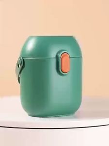 Ivorybaby Tempat Susu Bubuk Portabel: Wadah Kotak Susu Bubuk Bayi Penyimpanan Sealed Anti Tumpah