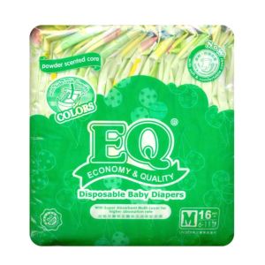 EQ Colors Budget Pack Medium 16 - Tape Baby Diapers