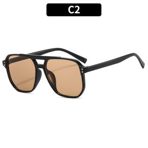 Kính Râm Chống Tia Cực Tím Punk Square Frame UV400 Kính Râm Chống Tia Cực Tím Retro Beach Driver Goggles Màu Đen Kính Mắt Thời Trang Dành Cho Nữ Dành Cho Du Lịch Và Đi Biển