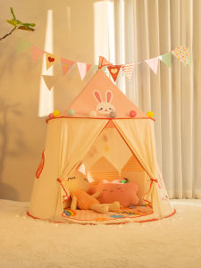 Princess House Tent for Girls Childrens Game House Indoor Playhouse Baby Dollhouse Cute Birthday Gift Fabric Tent Toy