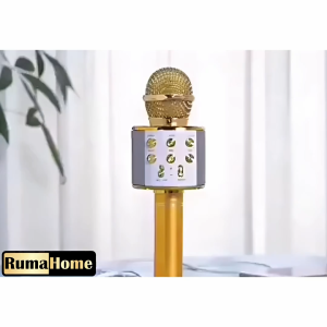 Mic Bluetooth Karaoke WS-858 Microphone Wireless Karaoke WS 858 Microphone Karaoke Bluetooth V7