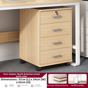 ZHUOHE | Lockable Drawer Storage Cabinet