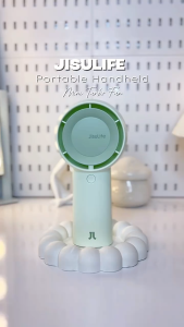 JISULIFE Handheld Fan Life5 Plus Mini Portable Hand Fan 16H USB Rechargeable Perso