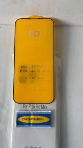 Kaca Pelindung Tempered Glass iPhone 16 Promax: Pelindung Layar Transparan & Bening