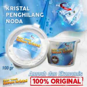 SABUN KRISTAL AJAIB CUCI PAKAIAN - DETERGENT CRYSTAL MAGIC WASH PEMBERSIH NODA PAKAIAN AMAN TIDAK LUNTUR Detergen Antibakterial Eco-Friendly Pemutih Dan Pencerah Pakaian - Lazada