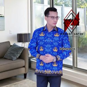 Kemeja Korpri Pria Premium Lengan Panjang Full Furing Ready Seragam ASN