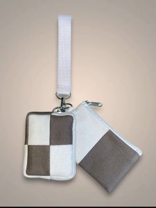 COOLDESAC Dual Pouch Wristlet Wallet