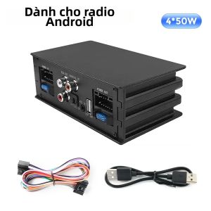 Bộ Khuếch Đại DSP Ô Tô 4x50W TDA7851 Với Đầu Vào Sợi Quang Plug Play Cho Android Host Radio Stereo Subwoofer 12V Sửa Đổi Âm Thanh