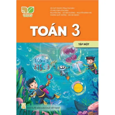 Sách: Toán 3 Tập Một - Sách Giáo Khoa (Kết Nối Tri Thức Với Cuộc Sống)