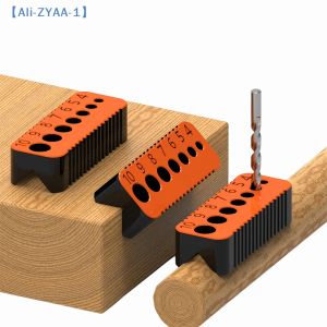 【ZYAA-1】1Pcs Precision Accessory Drill Guide For 4/5/6/7/8/9/10mm Holes Drill Bit DIY Drill Jig Block Joints Tool