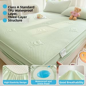 SUSE | Waterproof Urine-Proof All-Season Fitted Mattress Protector