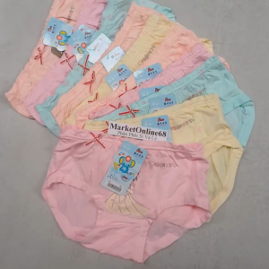 10 Quần Sịp Lót Bé Gái 10kg Đến 35Kg Hình Thỏ Vải Cotton Co Giãn Mềm Mát Co Giãn MarketOnline68 0759