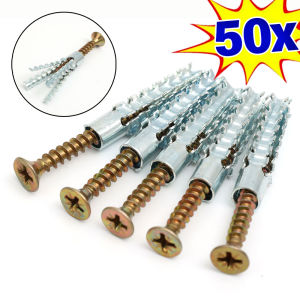 10/20/50 cái mới kim loại mở rộng ống Ống vít tự taro khoan cắm rắn răng cưa gai tường Neo bu-lông mở rộng cải thiện nhà