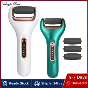 Hengfa Lina Electric Foot File Dead Skin Heel Feet Care Foot Grinding Machine Pedicure Tools Profession Callus Remover Esfoliante