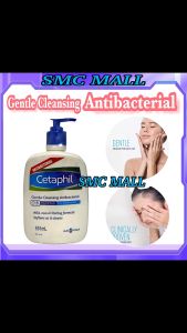 Cetaphil Gentle Cleansing Antibacterial 591mL For Face & Body Drysensitive skin Mild non-irritating formula