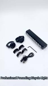 Đèn Pha Xe Điện Đa Năng Siêu Sáng Sạc USB Dành Cho Ninebot G2 G3 Xiaomi 5 5Pro Kukirin IScooter