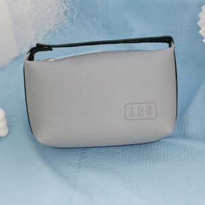 กระเป๋าเครื่องสำอางหนังความจุขนาดใหญ่สำหรับผู้หญิง กระเป๋าเดินทางแบบพกพา กระเป๋าใส่เครื่องสำอาง กันน้ำ กระเป๋าใส่เครื่องมือส่วนตัว