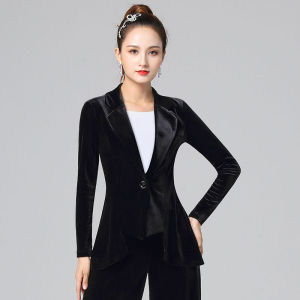 DANBAOLUO | Áo Khoác Nhung Mềm Mại Phong Cách Thường Ngày Cho Phụ Nữ