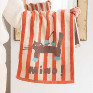 Khăn Mặt Nhung Gai Mềm Mại Hình Mèo Tay Ôm Dễ Thương Khăn Mặt Cotton Nguyên Chất Dùng Tại Nhà Khăn Mặt Tay Vải Cotton Thương Hiệu Asight