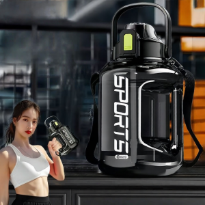 MIVOFIVO | High Capacity Heat Resistant Plastic Water Bottle 2000ml