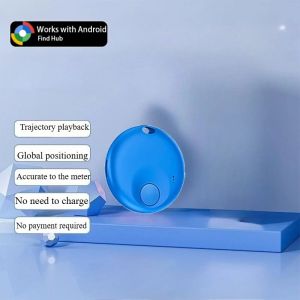 Wesolvet máy theo dõi thông minh-Google tìm thấy trung tâm gfn chứng nhận tìm thấy vị trí trung tâm tương thích không có thẻ Sim cần thiết (Android chỉ) cho Samsung Xiaomi phím vật nuôi pin kéo dài đến 1 năm chống mất