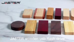 jaster | JASTER Wooden Pendrive & Push-Pull Box 128GB USB Flash Drive 64GB High Speed 32GB 16GB Memory Stick 32GB Wedding Gift Pendrive