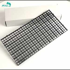 Mius Black Grid Mesh Plate Rainforest system