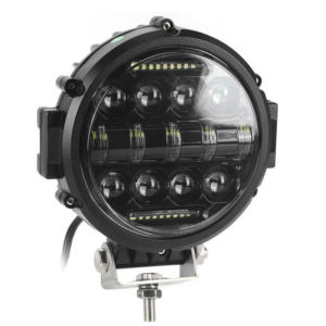 7inch Round LED Work Light 7 High-Brightness Off-Road Roof Spot Light for Truck Pickup For SUV ATV UTV 7 Car Work Light