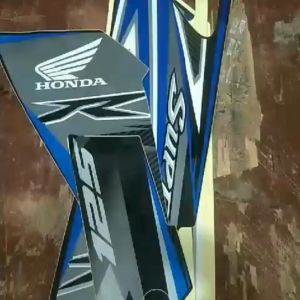 Stiker Striping Supra X 125 R 2012 - Aksesori Motor Termurah