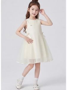 puella kids | Exquisite Princess Style Sleeveless Dress