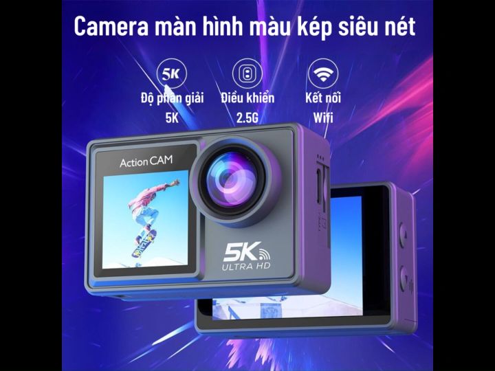 Camera hành trình chống nước chống rung 5k ULTRA HD, Camera hành trình ...