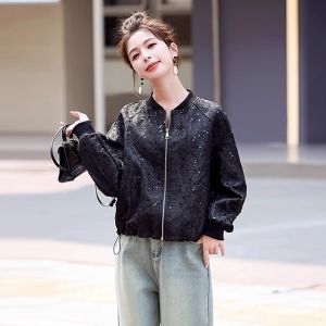 MANWUJINGLING | New Chinese Retro Casual Short Women Jacket