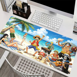 Bandai | Mouse Pad Large Desk Mat Office Laptop Game Carpet Anime O-one P-piece luffy Computer MouseMat Non-Slip Extended Gaming Mousepad