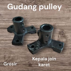 Kepala join karet perahu lobang 19mm 22mm 25mm