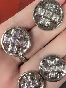 Nút Kim Loại Sang Trọng Manna Nút Da Lông Cừu Nút Áo Khoác Nút Áo Len Nút Thời Trang Nút Thời Trang Sang Trọng