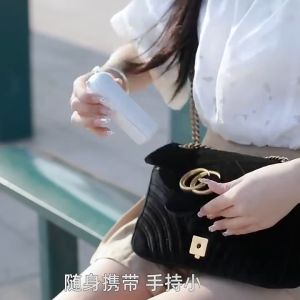 Matari Mini Fan  4800mAh Portable Handheld Handy USB Pocket Personal Cooling Fan With Powerbank Suitable For School Summer Student