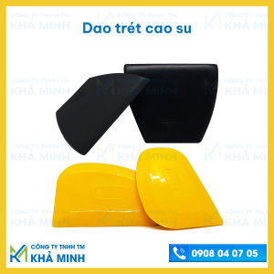 Dao trét bả matit cao su mềm dẻo linh hoạt độ bền cao loại màu vàng và đen