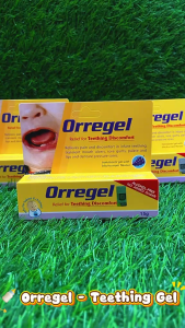 ORREGEL Relief for Teething Discomfort 15G (Suitable for Mouth Ulcer & Teething)