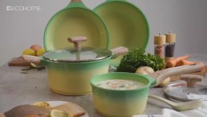 NEW ECOHOME COOKWARE Sauce Pan 16 cm Ceramic Coating Anti Lengket